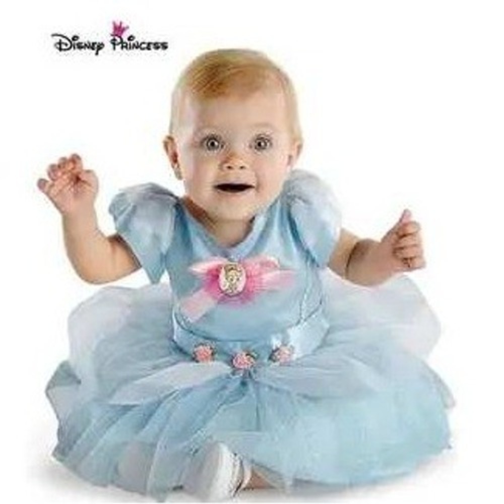 Sweet Cinderella Disney Princess Dress Up Baby Costume 12-18 Months